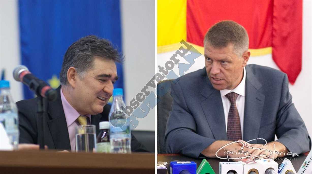 Ioan Ghise si Klaus Iohannis