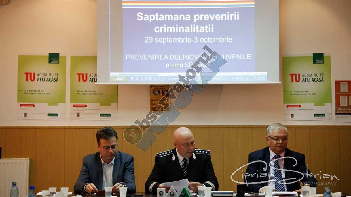 Saptamana Prevenirii Criminalitatii
