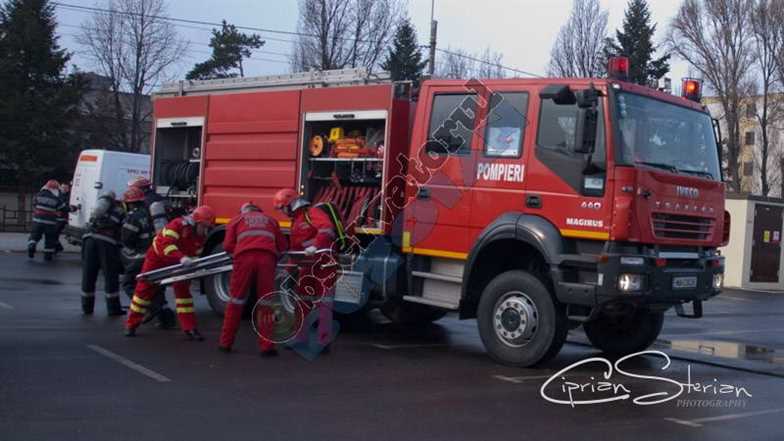 Pompieri actiune