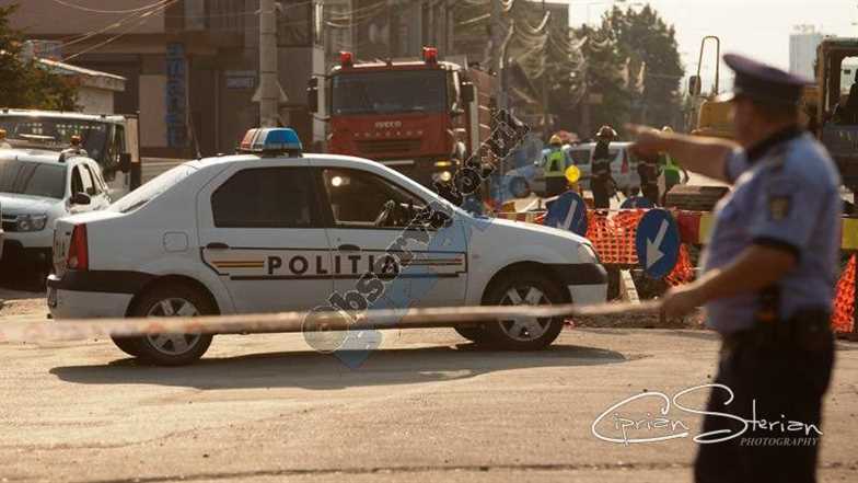 Politie blocaj