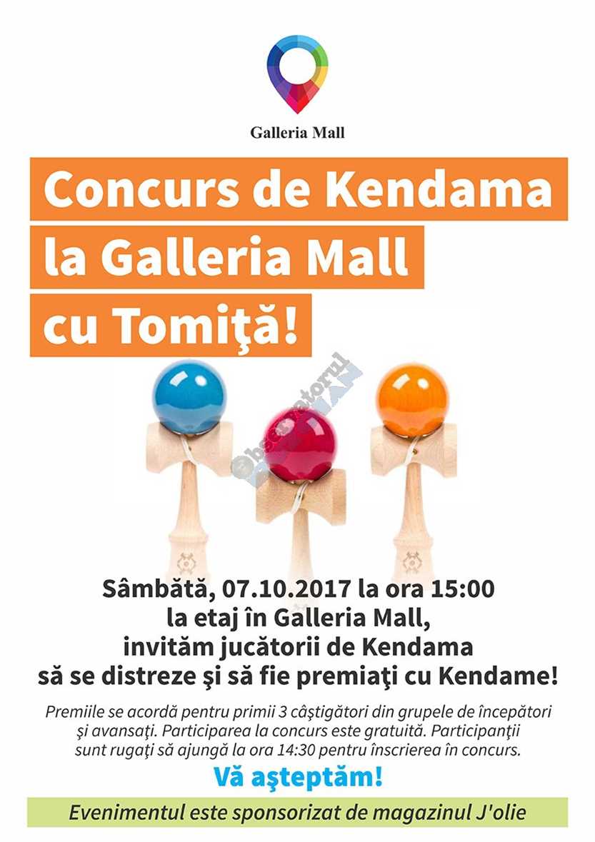 Afis Kendama 2017 - OCTOMBRIE