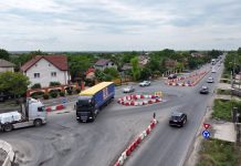 Se schimbă o intersecție periculoasă din Buzău: începe construcția sensului giratoriu DN2 – DN2B, la Spătaru