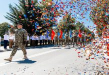 GALERIE FOTO:Divizia 2 Infanterie „Getica”, 110 ani de istorie. Ceremonie impresionantă pe Calea Eroilor