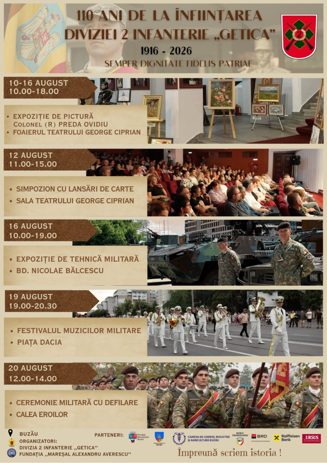Afis promovare activitati