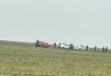 Resturi care par să provină de la o dronă, descoperite pe un câmp din județul Buzău