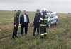 Resturi de dronă, găsite la Robeasca. Prefectul Buzăului: „Nu pot identifica proveniența dronei”
